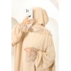 Box abaya hijab integriert DENTELLA Beige