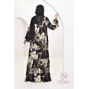 AZRA black floral maxi dress