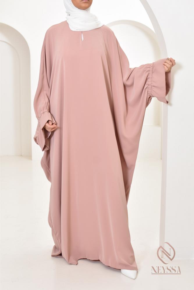 Abaya papillon manches tulipes