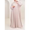 Abaya Dubaï Umbrella SAMAR Nude