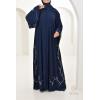 Abaya Dubaï Bleu Nuit